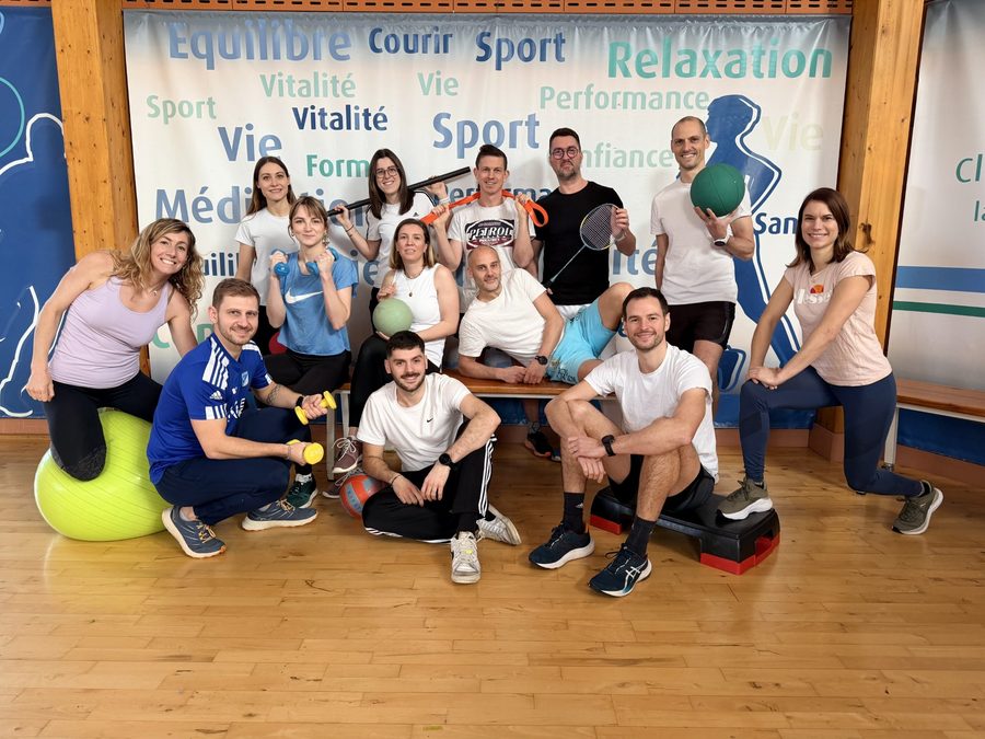 L'équipe de la Maison Sport Santé de la Mitterie